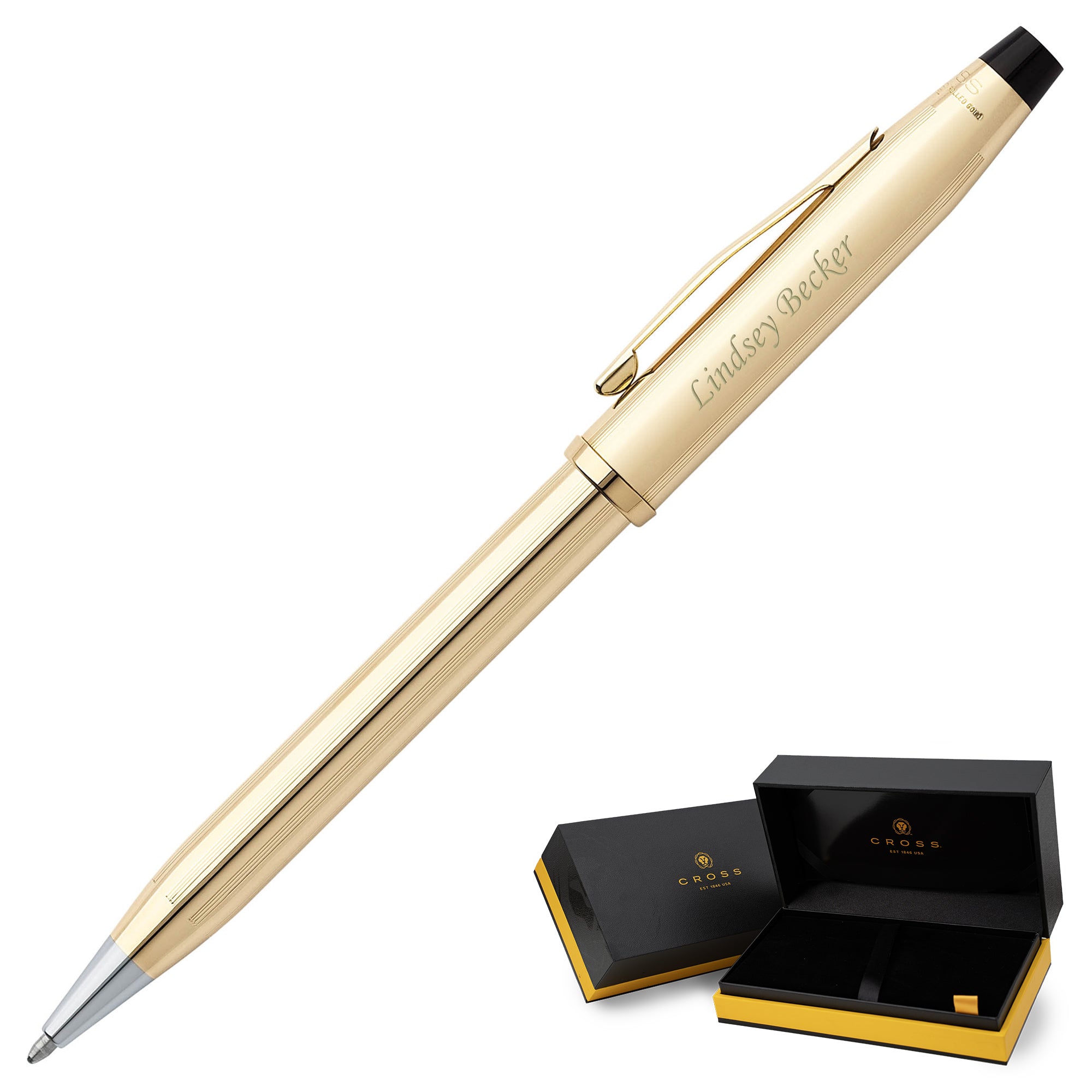 Cross Century II 10 Karat Rolled Gold Ballpoint Pen